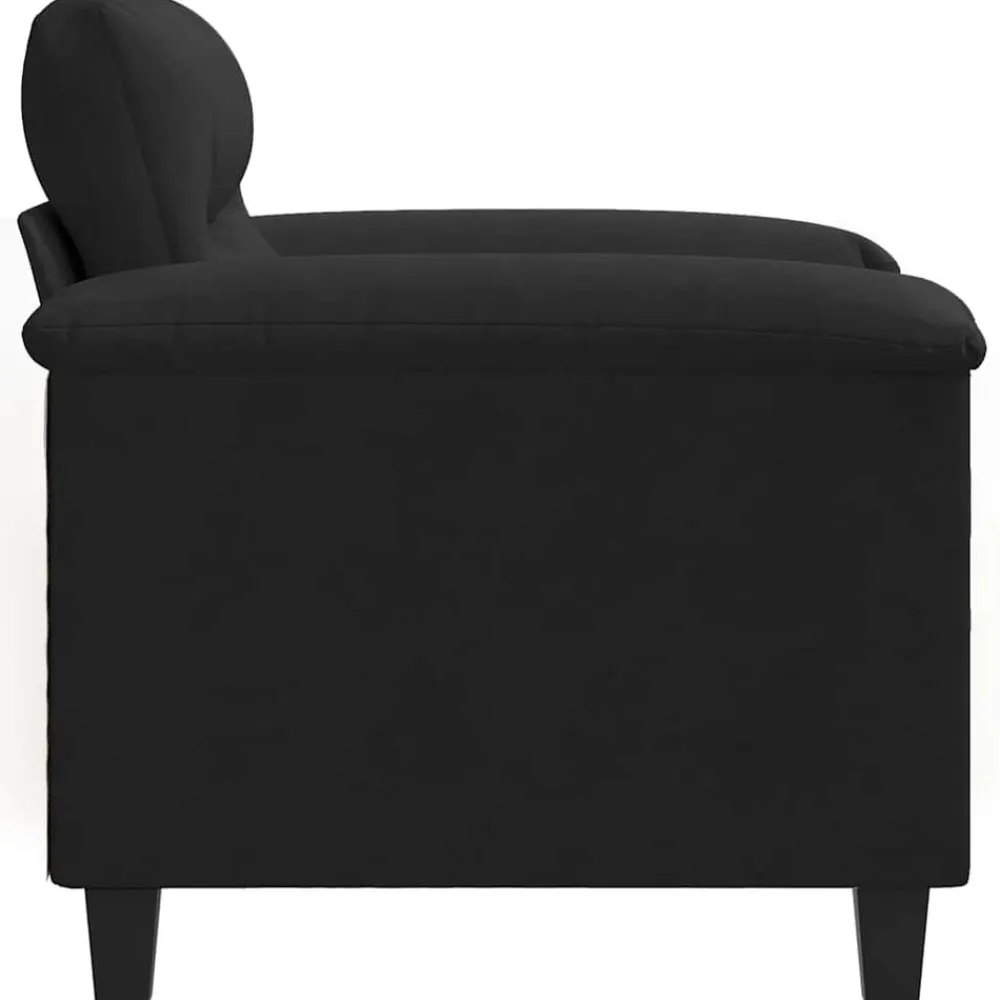 vidaXL Sofás-Sillón de tela de microfibra 60 cm