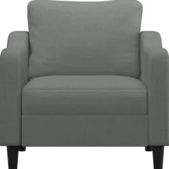 vidaXL Sofás-Sillón de tela 60 cm