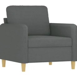 vidaXL Sofás-Sillón de tela 60 cm