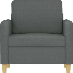 vidaXL Sofás-Sillón de tela 60 cm