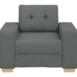 vidaXL Sofás-Sillón de tela 100x78x80 cm