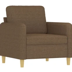 vidaXL Sillón de tela marrón 60 cm Marrón Best
