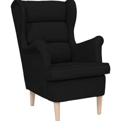 vidaXL Sillón de tela 74x84x100 cm Negro Sale