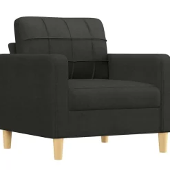 vidaXL Sofás-Sillón de tela 60 cm
