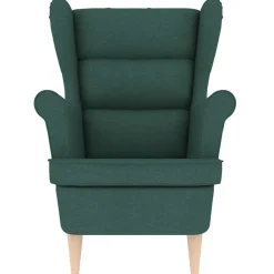 vidaXL Sillas-Sillón de tela 74x84x100 cm