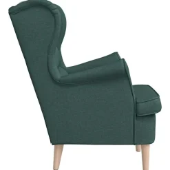 vidaXL Sillas-Sillón de tela 74x84x100 cm