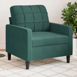 vidaXL Sofás-Sillón de terciopelo 60 cm