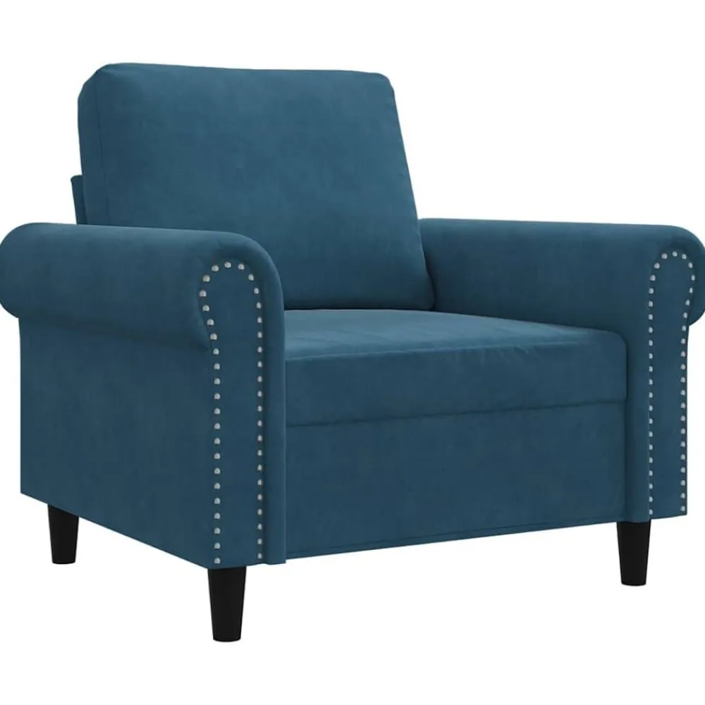 vidaXL Sofás-Sillón de terciopelo 60 cm