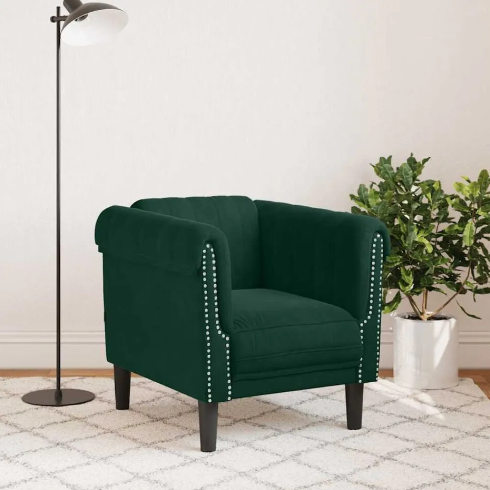 vidaXL Sofás-Sillón de terciopelo
