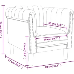 vidaXL Sillón de terciopelo Amarillo Outlet