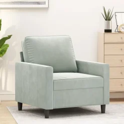 vidaXL Sofás-Sillón de terciopelo 60 cm