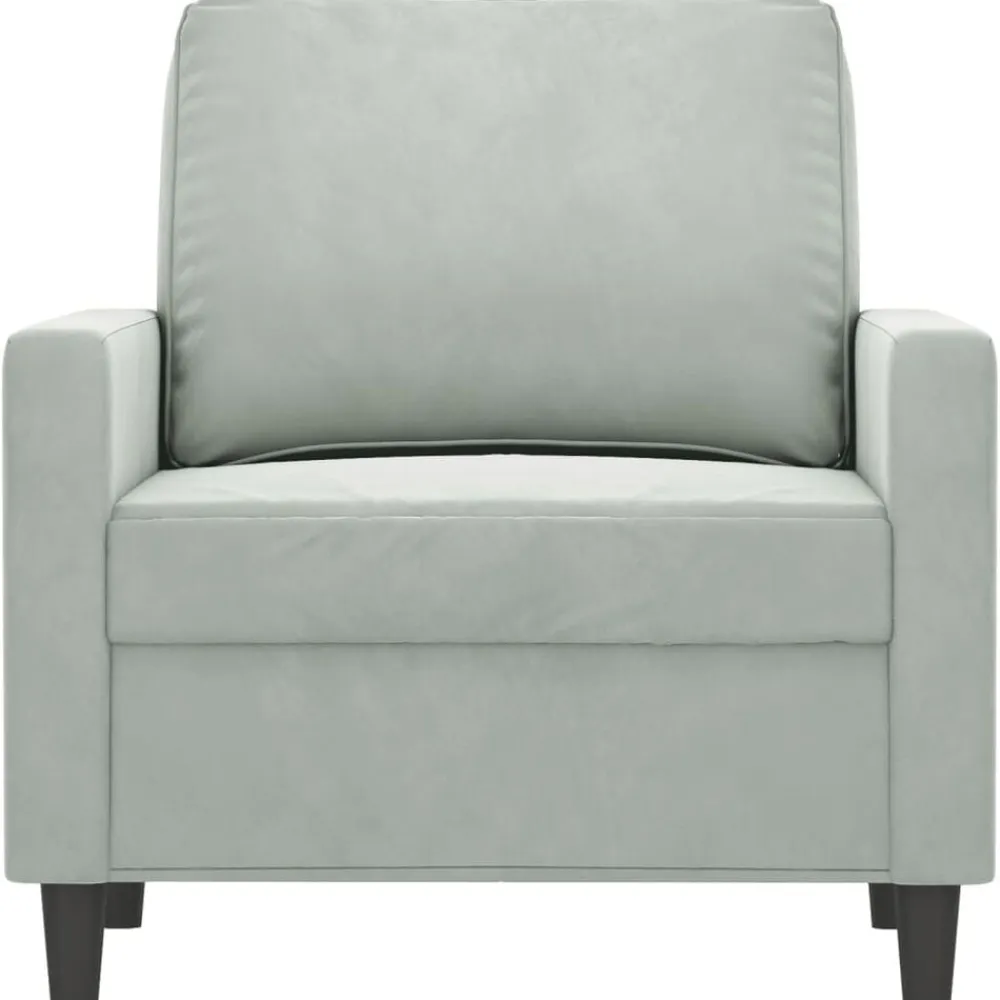 vidaXL Sofás-Sillón de terciopelo 60 cm