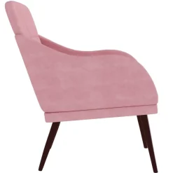 vidaXL Sillas-Sillón de terciopelo 63x76x80 cm