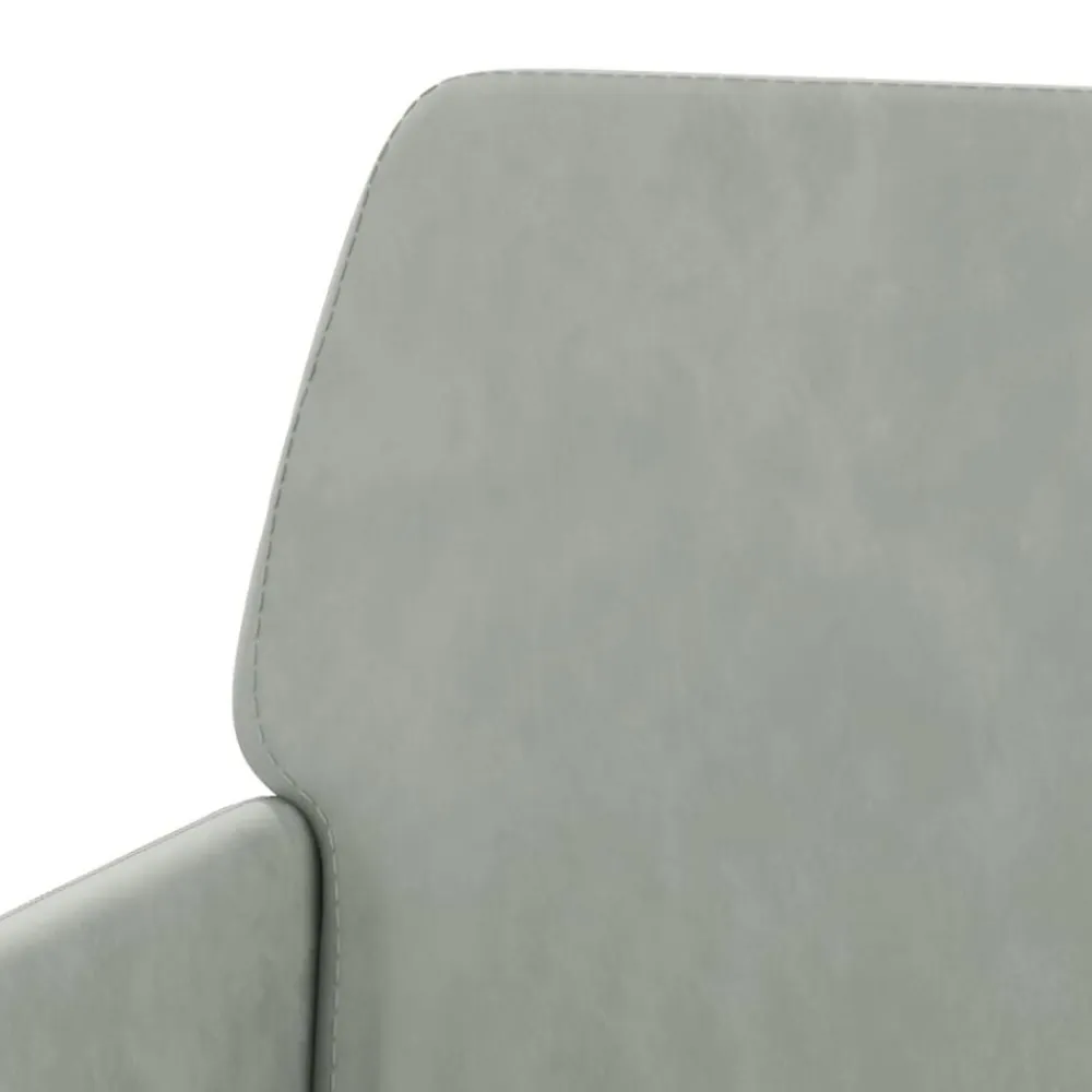vidaXL Sillón de terciopelo 62x79x79 cm Gris claro