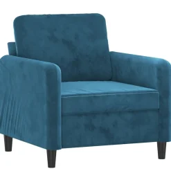 vidaXL Sofás-Sillón de terciopelo 60 cm