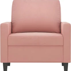 vidaXL Sofás-Sillón de terciopelo 60 cm