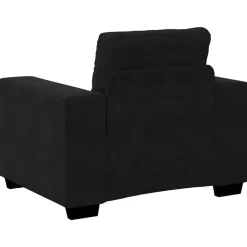 vidaXL Sillón de terciopelo 100x78x80 cm Negro Outlet