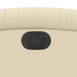 vidaXL Sillas-Sillón eléctrico reclinable elevable de tela color