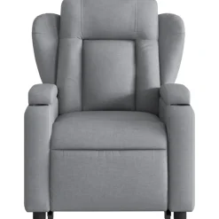 vidaXL Sillas-Sillón eléctrico reclinable elevable de tela