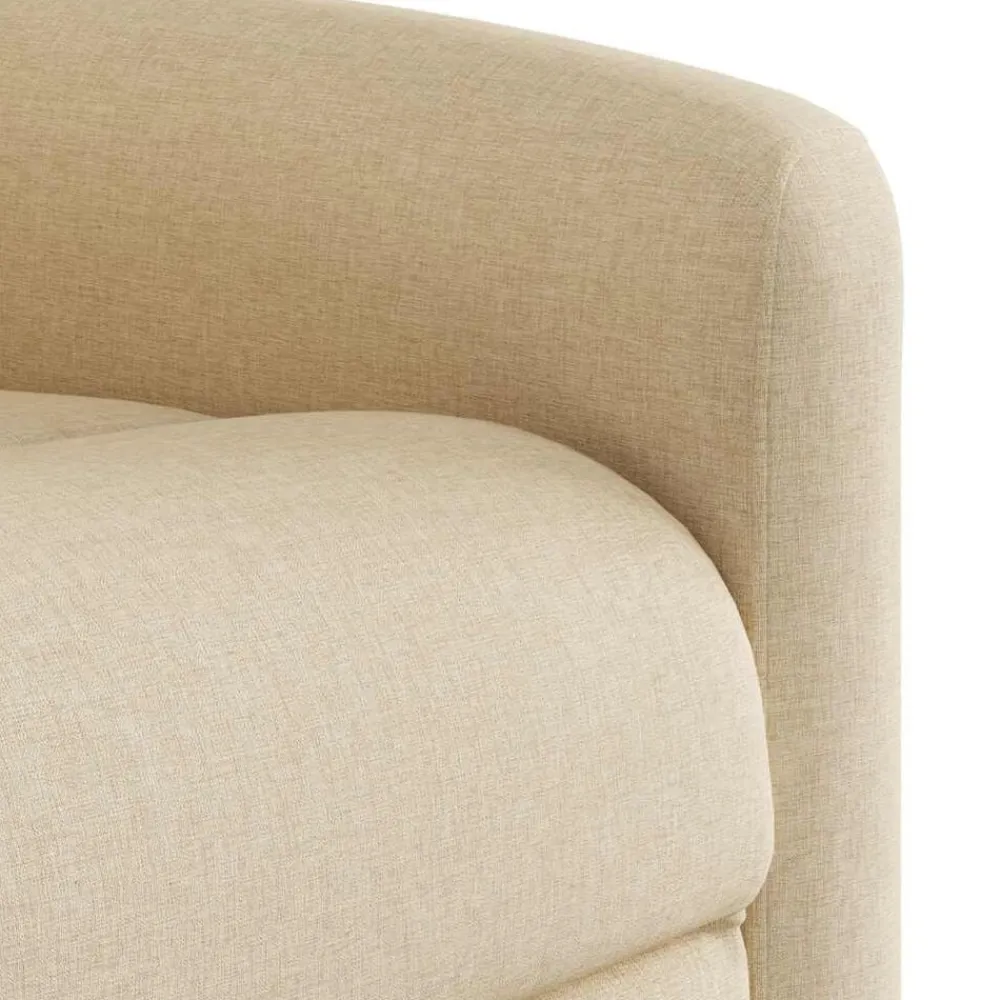vidaXL Sillas-Sillón eléctrico reclinable elevable de tela color