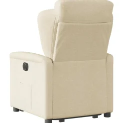 vidaXL Sillas-Sillón eléctrico reclinable elevable de tela color