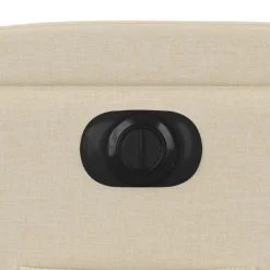 vidaXL Sillón eléctrico reclinable elevable de tela color Crema Clearance