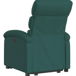 vidaXL Sillas-Sillón eléctrico reclinable elevable de tela
