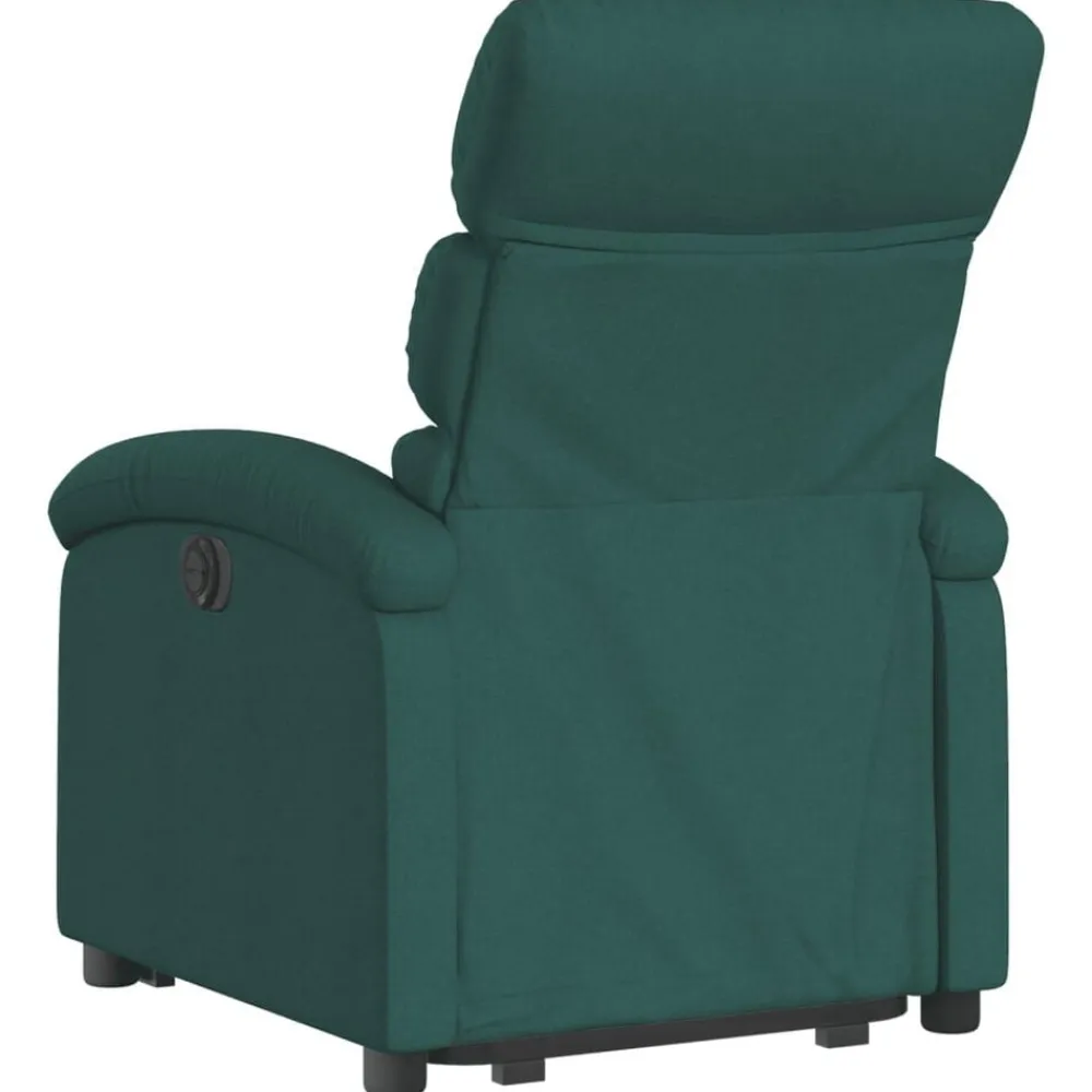 vidaXL Sillas-Sillón eléctrico reclinable elevable de tela