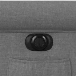 vidaXL Sillas-Sillón eléctrico reclinable elevable de tela