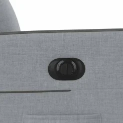 vidaXL Sillas-Sillón eléctrico reclinable elevable de tela