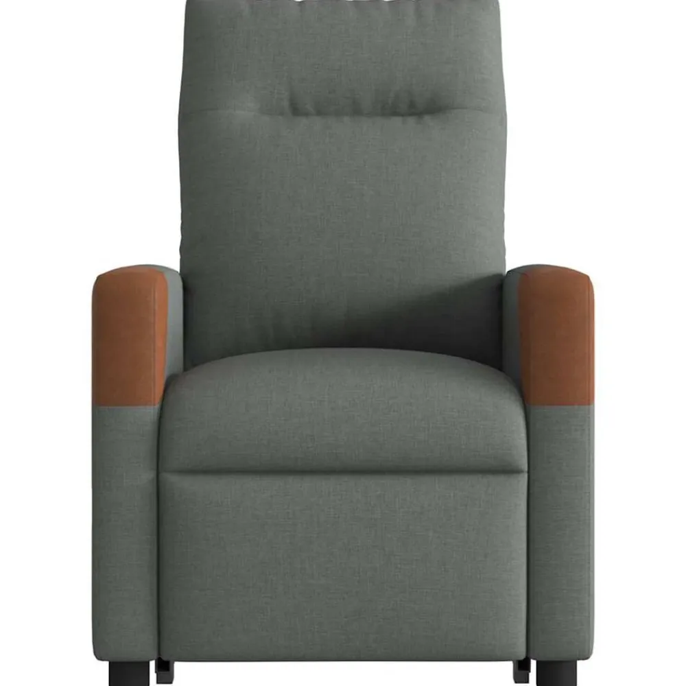 vidaXL Sillas-Sillón eléctrico reclinable elevable de tela