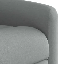 vidaXL Sillas-Sillón eléctrico reclinable elevable de tela