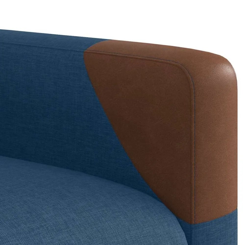 vidaXL Sillas-Sillón eléctrico reclinable elevable de tela
