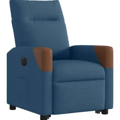 vidaXL Sillas-Sillón eléctrico reclinable elevable de tela