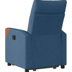 vidaXL Sillas-Sillón eléctrico reclinable elevable de tela