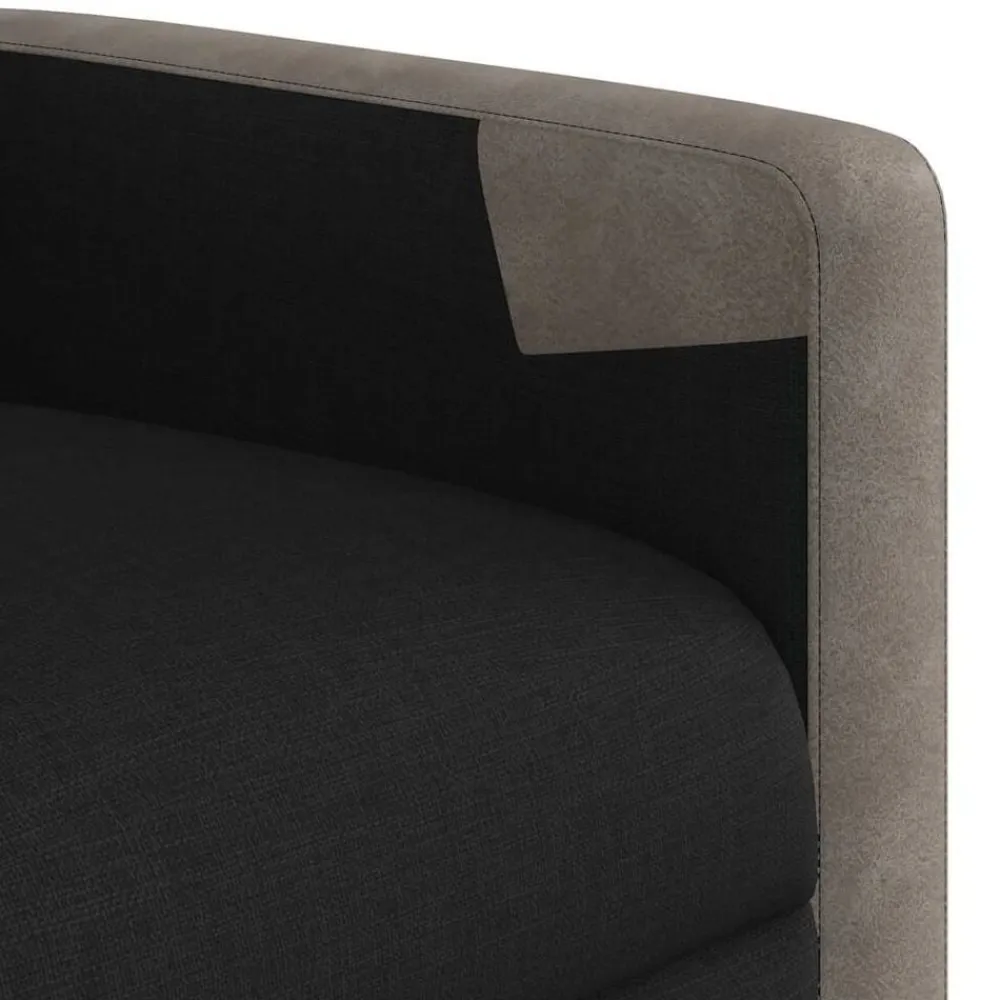 vidaXL Sillas-Sillón eléctrico reclinable elevable de tela