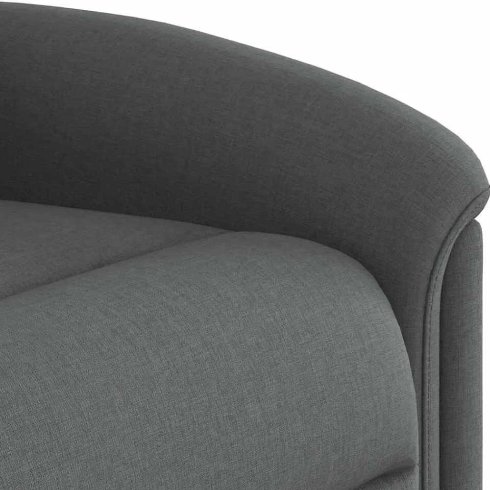 vidaXL Sillas-Sillón eléctrico reclinable elevable de tela