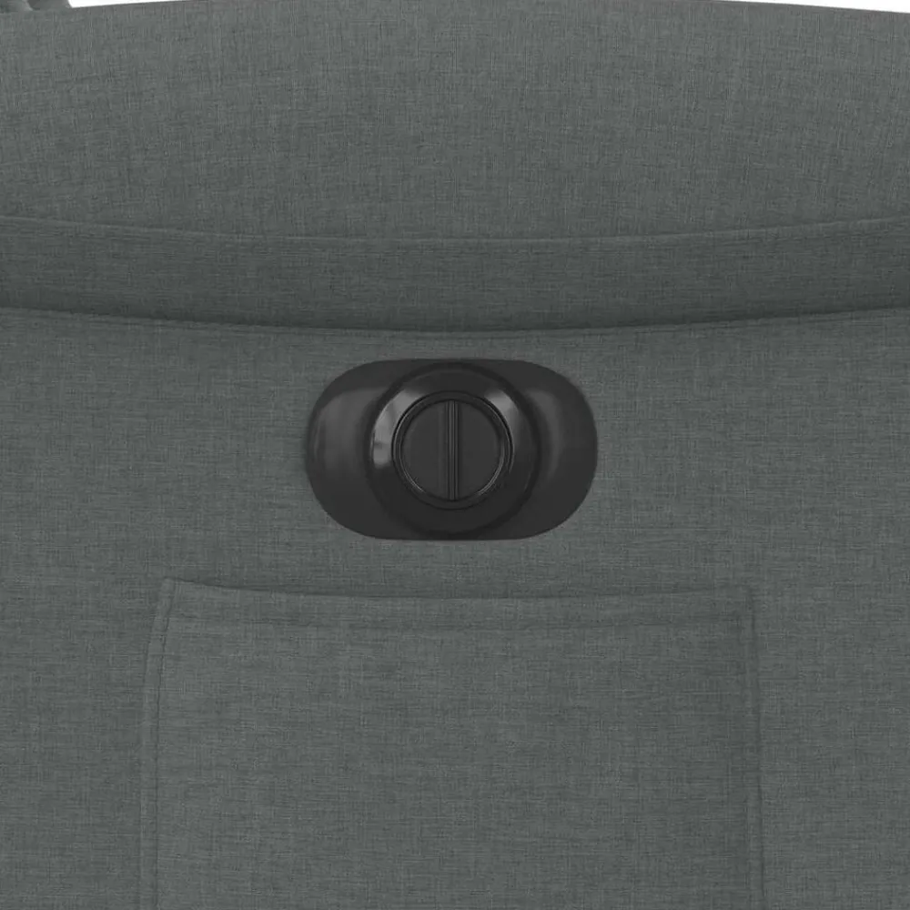vidaXL Sillas-Sillón eléctrico reclinable elevable de tela