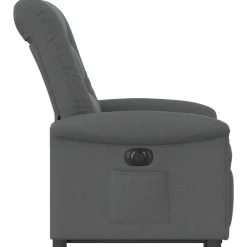 vidaXL Sillas-Sillón eléctrico reclinable elevable de tela