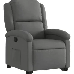 vidaXL Sillas-Sillón eléctrico reclinable elevable de tela