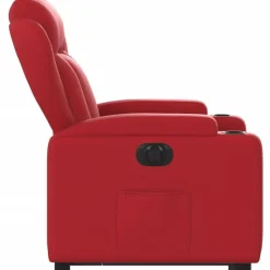 vidaXL Sillas-Sillón elevable eléctrico cuero artificial