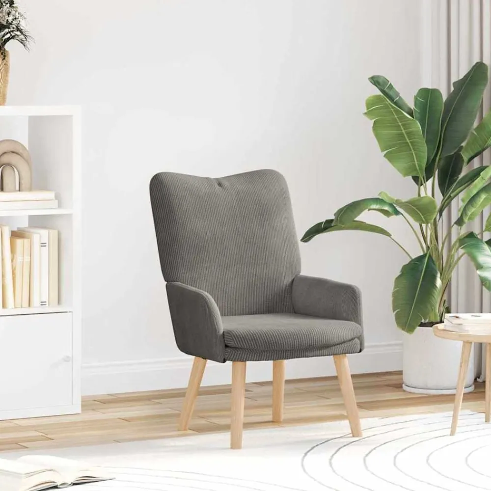 vidaXL sillón 63 x 67 x 94 cm tela Gris claro Outlet