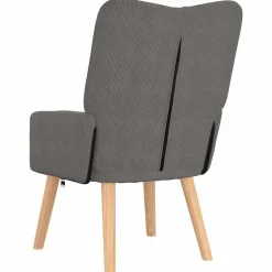 vidaXL sillón 63 x 67 x 94 cm tela Gris claro Outlet