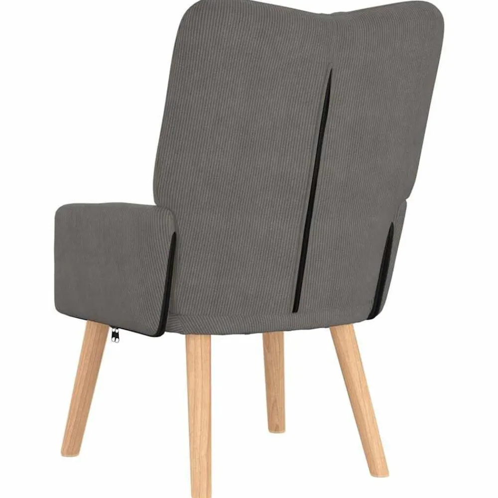 vidaXL sillón 63 x 67 x 94 cm tela Gris claro Outlet
