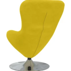 vidaXL Sillas-Sillón huevo Terciopelo
