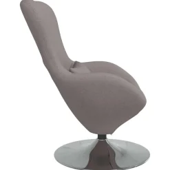 vidaXL Sillas-Sillón huevo 63 x 73 x 90 cm tela