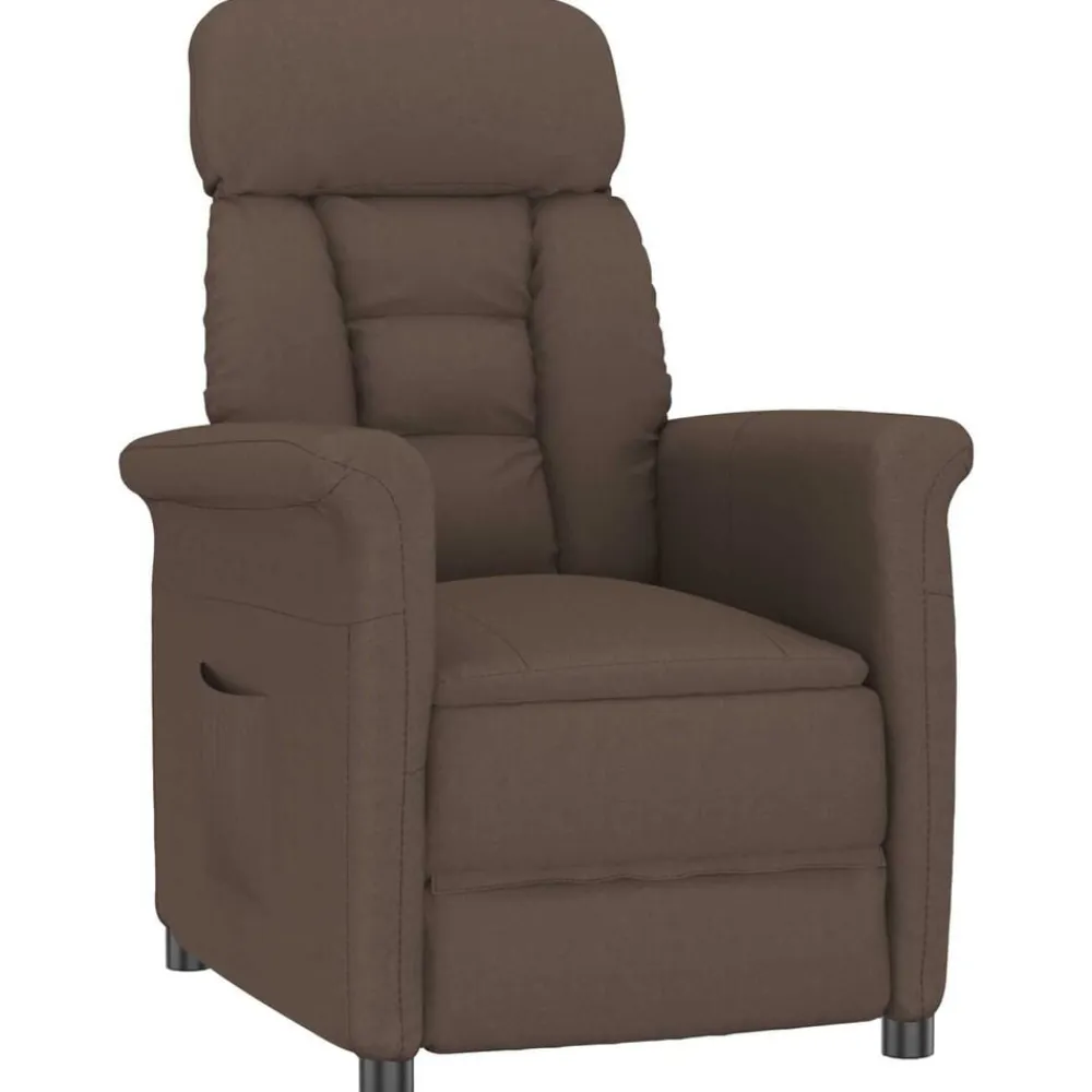 vidaXL sillón Marrón Microfibra Marrón Best