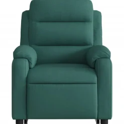 vidaXL Sillas-Sillón masaje eléctrico reclinable elevable tela