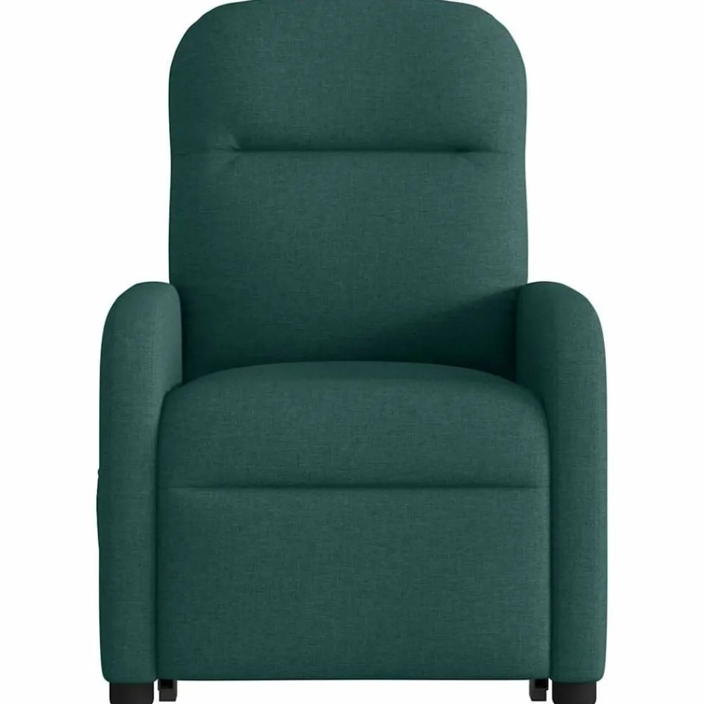 vidaXL Sillas-Sillón masaje eléctrico reclinable elevable tela