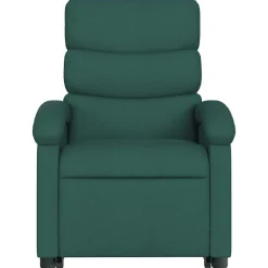 vidaXL Sillas-Sillón masaje eléctrico reclinable elevable tela